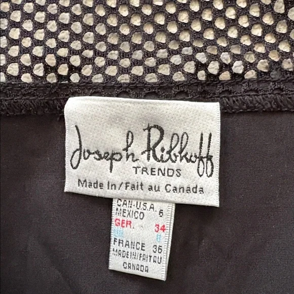 Vintage Joseph Ribkoff Sleeveless top size 6. - Picture 4 of 4